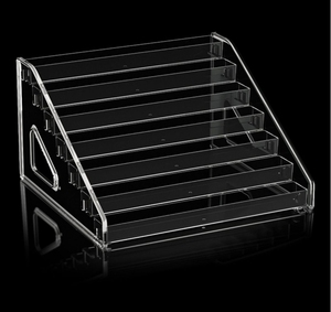 ชั้นวางโชว์พลาสติกใส3-7ชั้นสำหรับน้ำยาทาเล็บอะคริลิกและน้ำมันหอมระเหย-เหมาะสำหรับเก็บเครื่องสำอาง - Product Image 3