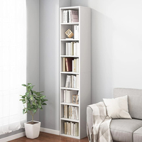 SJ-11 bibliothèque bibliothèque pour enfants modulaire en bois massif gris affichage Cube esthétique Simple éclairage LED forme d'arbre fabricant