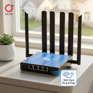 Router Wifi OLAX G5016 5G LTE Byapass con 6 Antenas, Módem Inalámbrico CPE para Exteriores Resistente al Agua, WIFI6 con Ranura para Tarjeta SIM, 5G NR NSA y S - Product Image 2