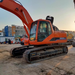 Excavadora de cadenas usada DOOSAN DH220LC-7 de 22 toneladas, maquinaria de construcción multifuncional, dh150lc, DH300LC-7 - Product Image 4