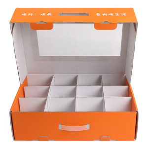 Boîte <span class=keywords><strong>à</strong></span> emporter en carton ondulé avec logo personnalisé, dossier d'expédition pour bretzels, emballage pour croissants, rouleaux <span class=keywords><strong>à</strong></span> <span class=keywords><strong>la</strong></span> <span class=keywords><strong>cannelle</strong></span>, scones - Product Image 1