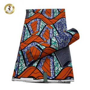 Tela de cera suave de Ankara africana para mujer, ropa de fiesta, moda al por mayor, alta calidad, 2022