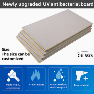 Panneau mural moderne de luxe en fibre de bambou texture pierre revêtement décoratif imperméable et ignifuge pour intérieurs de magasins de détail - Product Image 5