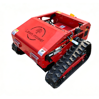 2026 Nieuwe Elektrische DIY 550 800 1000 1200 Fabrieksdirecte levering op afstand bestuurbare rupsrobot grasmaaier CE EPA EURO5 Aanbieding