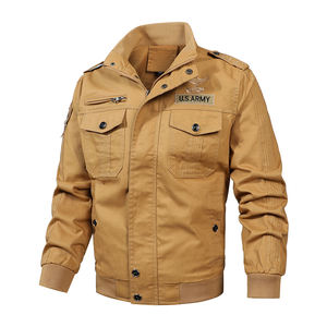 Chaqueta de hombre personalizada con logotipo 2025, chaqueta de algodón, estilo casual, con cuello bordado, masculina, resistente y cómoda. - Product Image 3