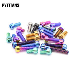 PYTITANS GR5 M8 диаметр D13H7 длинные титановые болты-винты с головкой Torx для мотоциклов и велосипедов - Product Image 6