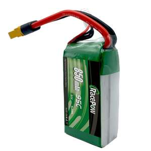 Литий-полимерный аккумулятор FPV, 650 мА · ч, 3S 11,1 В, 95C - Product Image 1