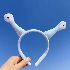 Custom <b>Headband</b> Hair Accessories Headwear Daily <b>Cute</b> Big Eyed Monster Funny Tentacle Plush Face Washing Spa <b>Headbands</b> for Women - Product Image 3