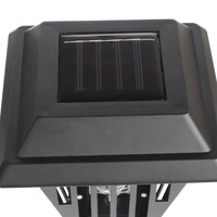 Lampe Solaire Anti-Moustiques et Insectes, Étanche pour Extérieur, Jardin, Cour, Légumes, Pelouse, Répulsif Moustiques