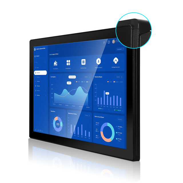 Open Frame 10.1 Inch Capacitive Touch Screen Monitor Small Industrial HMI POS PCAP HDMI USB VESA Mount Embedded Kit