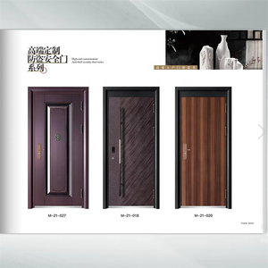 <span class=keywords><strong>Porte</strong></span> d'entrée américaine en acier et bois, <span class=keywords><strong>blindée</strong></span>, pare-balles, 48 pouces, pour usage commercial, avec serrure intelligente - Product Image 1