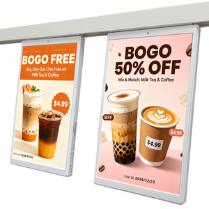 10.1" Two Sided Hanging Price Advertising <b>Sign</b> Ota Update Esl <b>Electronic</b> Shelf Label Nfc Function Digital Price Tag For Retail - Product Image 1