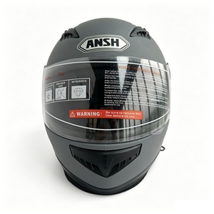 OFUN <span class=keywords><strong>Caschi</strong></span> Integrali per <span class=keywords><strong>Moto</strong></span> <span class=keywords><strong>di</strong></span> Buon Design, Colore Grigio, Prezzo Economico, Vendita all'Ingrosso, Personalizzabili con Decalcomania del Marchio per Uomo e Donna - Product Image 2