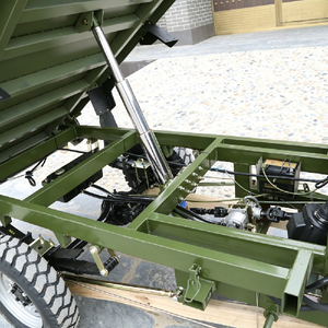200cc Gasoline Tricycle Two-seater Three Wheel Car With Reinforced <b>Box</b> Motorcycle Dump Truck for Sand and Stone Transport - Product Image 4