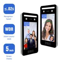 SDK API, Cerradura de Puerta con Reconocimiento Facial de 8 Pulgadas, Máquina de Control de Asistencia, Productos de Control de Acceso Biométrico, Wiegand RS485, Fábrica OEM, WIFI