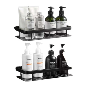 Organisateur d'angle adhésif moderne pour cuisine et salle de bain, étagère de douche pour salles de bain et cuisines - Product Image 1