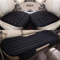 Housses de siège de voiture universelles Ensemble complet de peluche chaude pour l'hiver Coussin de protection des fesses Accessoires d'intérieur de voiture