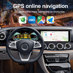 Autoradio <span class=keywords><strong>GPS</strong></span> Android Navihua avec écran LCD double 12,3 pouces pour Mercedes Benz Classe E W213 2016-2018 - Product Image 2