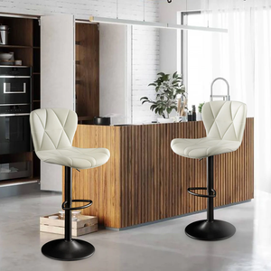 Factory Wholesale Modern Swivel Bar Chair <strong>Height</strong> <strong>Adjustable</strong> Hydraulic Bar <strong>Stool</strong> for Restaurant Bar Counter - Product Image 2