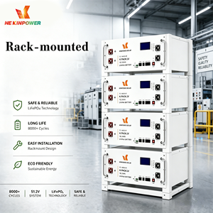 Batterie Kinpower 51.2V 100Ah 5.12kWh, 16 blocs connectables en série, prise en charge des matériaux en lots - Product Image 3