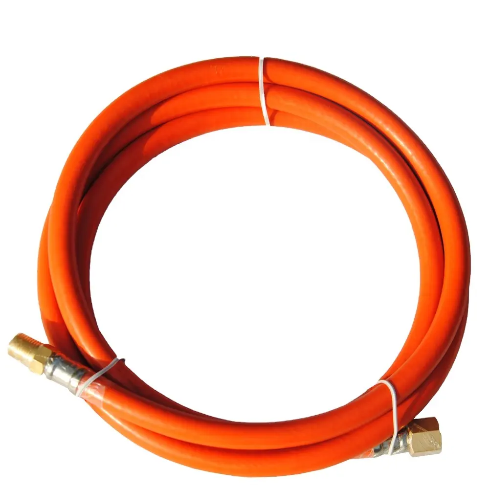 EN559 60 בר גבוהה לחץ 1/4 "ורוד PVC גפ"מ גמיש טבעי צינור גז, PVC גז צינור, גמיש גפ"מ צינור PVC גז צינור