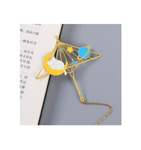 Metal Cartoon Umbrella Animal Dolphin Cat Cow Bookmark <strong>Book</strong> <strong>Mark</strong> for Teachers Gift - Product Image 4