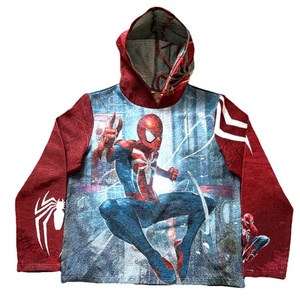 Disponibile per Ordini all'Ingrosso: Felpa con Cappuccio da Uomo con Grafica <span class=keywords><strong>Marvel</strong></span> Spider per l'Autunno, Ecologica e Traspirante in Poliestere/Cotone - Product Image 3