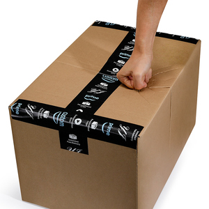 Tùy chỉnh in logo Đen nước kích hoạt tráng keo bao bì Kraft Băng Giấy - Product Image 5