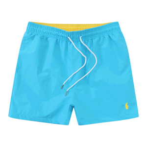 Shorts de Playa para Hombre, de Malla, para Verano, de Alta Calidad, Casuales, Cómodos, con Cordón Ajustable, Estilo Diseñador, Cinco Cuartos - Product Image 1