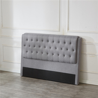 Einfacher Stil Gepolsterte Betten Kopfteil Doppelbett Queen King Size Bettkopfteil für Schlafzimmer-Sets