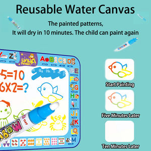 Pintura mágica de agua reutilizable para niños, estera de dibujo para garabatos, DIY - Product Image 4
