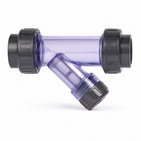 Saringan Tipe Y, Saringan Pipa UPVC SS304 SS316L, Sambungan Ulir Flens DN15 DN150 Layar Filter yang Dapat Dilepas