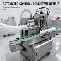 Machine de remplissage automatique à double tête pour la production de lotion corporelle, crème, sérum et émulsion