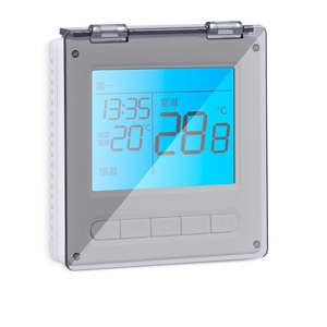 Couverture de climatisation centrale adhésive de type 120mm Couverture de protection de panneau de chauffage au sol <span class=keywords><strong>électrique</strong></span> Couvercle de commutateur de prise intelligente - Product Image 4