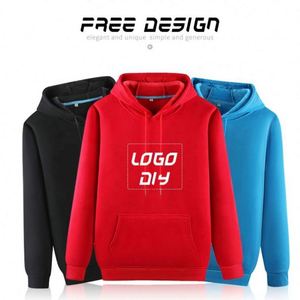 Sudaderas con Capucha Casuales para Hombre, de Algodón Suave con Forro Polar, Diseño Sólido, Otoño, Suministro ODM - Product Image 2