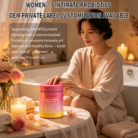 Probiotique pour femmes adultes avec écorce d'orme rouge, 60 bonbons gommeux, équilibre du pH, complément alimentaire pour la santé intime