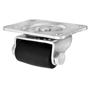 CMCL Diâmetro 28mm Perfil Baixo Roda Caster para Freezer Refrigerador Rodízio Rodas - Product Image 1