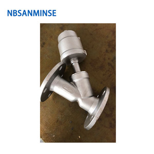 King Angle Seat Valve Stainless Steel Flanged 6.0 Mpa Flow Control Pneumatic High Temperature <b>Seal</b> - Product Image 1