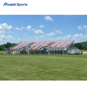 야외 비계 경기장 관람석 영구 관람석 고정 접이식 경기장 좌석 축구 필드 계층 금속 표백제 - Product Image 6