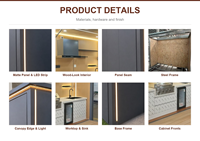 Meuble d'Évier Multifonctionnel pour Cuisine Extérieure, Armoire de Cuisson et de Lavage pour Extérieur