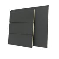 Meilleur prix Panneaux de revêtement en PU ignifuges de 16mm d'épaisseur Panneau mural décoratif extérieur Panneau mural sandwich avec matériau métallique