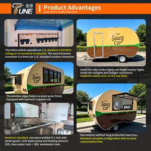 Promotion Exceptionnelle : Camion de Restauration Mobile en Stock, Chariot de Vente Ambulant, Remorque à Donuts de Rue – <span class=keywords><strong>Prix</strong></span> Usine, Prêt à Expédier - Product Image 5