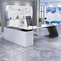 Mobilier de bureau chef de bureau Table de bureau directeur de bureau PDG Table de luxe chef de bureau