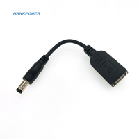 Câble d'alimentation USB femelle vers DC 0.1x0.5mm, 5.5 m, 2.1m, 1m, adaptateur de prise d'extension 5521