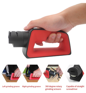 <span class=keywords><strong>Aiguiseur</strong></span> de couteaux électrique, tête de <span class=keywords><strong>couteau</strong></span> remplaçable, bouton adaptateur, poignée, base antidérapante, faible <span class=keywords><strong>bruit</strong></span>, pour ciseaux de <span class=keywords><strong>cuisine</strong></span> - Product Image 6