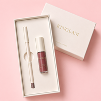 Boîte cadeau cosmétique personnalisée, emballage pour gloss et rouge à lèvres, emballage de produits de beauté de luxe, boîte en papier rigide, fabricant OEM