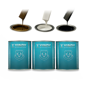 สีสเปรย์อะคริลิคสำหรับรถยนต์ A288 YINDY 1K นาโน-สเปเชียลไลซ์ สีดำ - Product Image 3