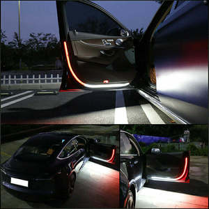 120CM 12V <span class=keywords><strong>LED</strong></span> bandes lumineuses de porte de <span class=keywords><strong>voiture</strong></span> style stroboscopique décoration lumière <span class=keywords><strong>voiture</strong></span> <span class=keywords><strong>clignotant</strong></span> lumière sécurité ouverture alarme lampe <span class=keywords><strong>bande</strong></span> - Product Image 6