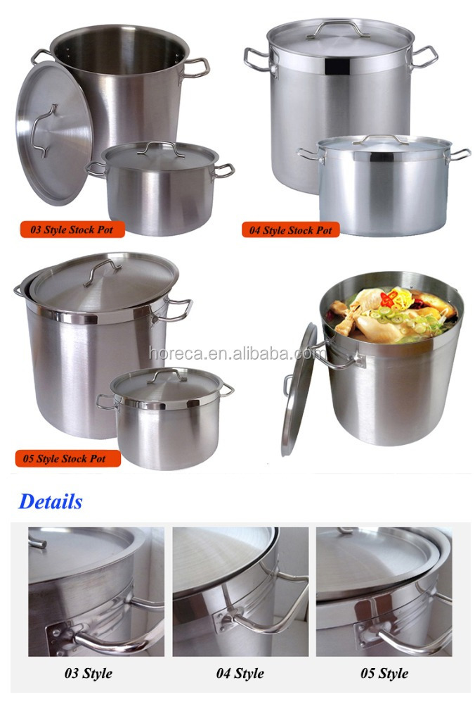 Kitchen Cookware Stock Pot Steam Cooking Stew Pot Stainless Steel Customized Modern Soup & Stock Pots Sustainable · image 5
