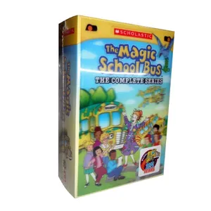 The Magic School Bus Seri Lengkap 12DVD Disc Grosir Pabrik Film DVD Serial TV Kartun Wilayah 1/Wilayah 2 DVD